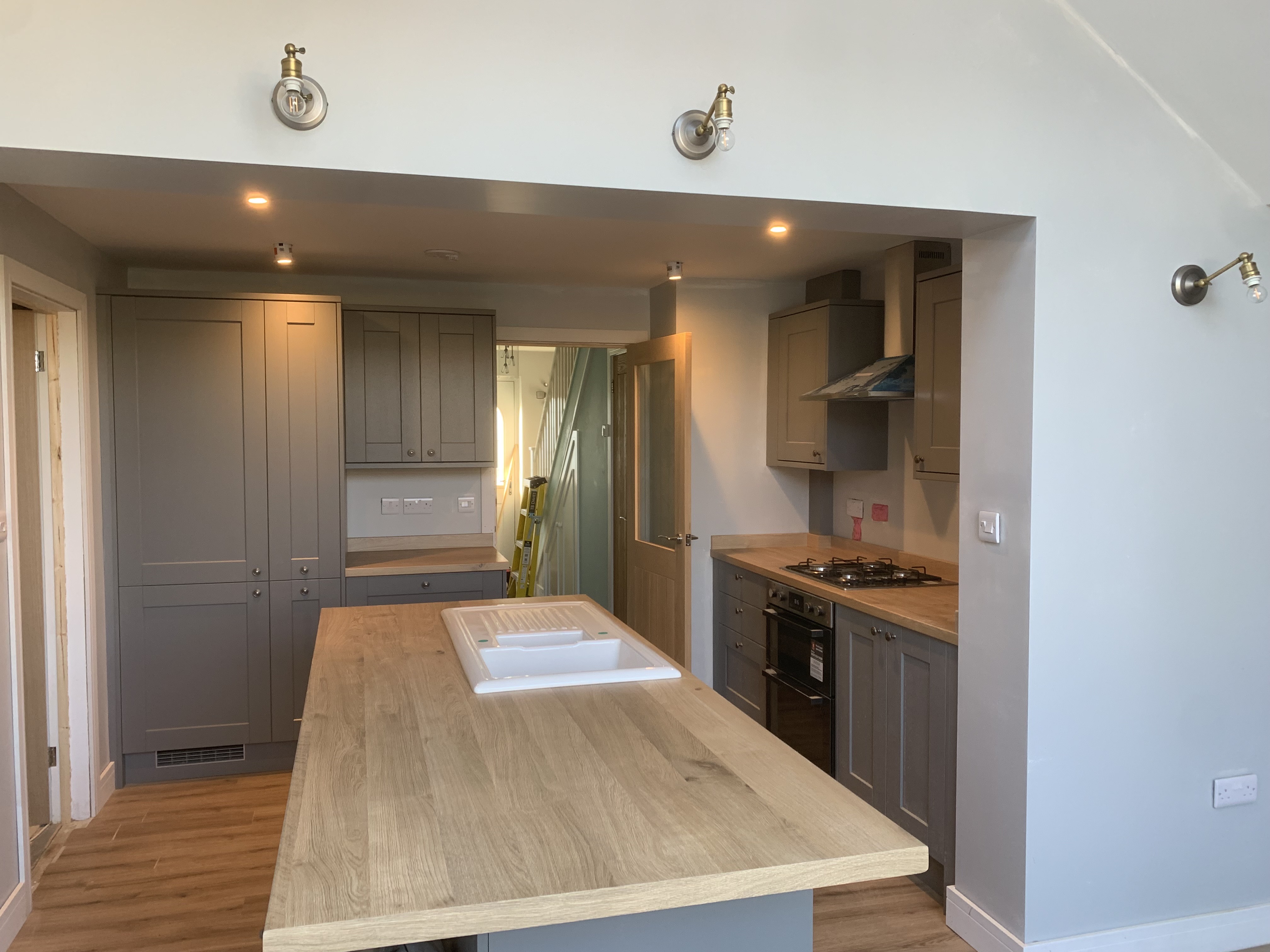 Kitchen Installation - Island View